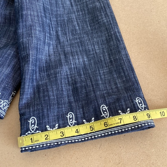 Oscar Blue with White Embroidered Jacket. Size 14 - Picture 14 of 14